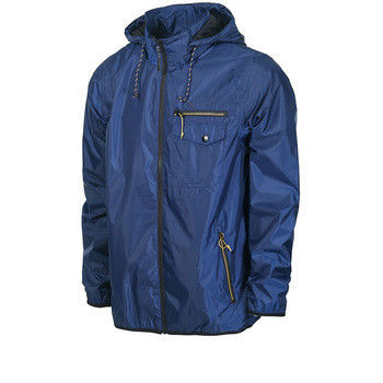 Los adultos de la resistencia de desgaste llueven las capas, chaqueta impermeable ligera para hombre del SGS