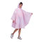 Impermeable impermeable Poncho Waterproof biodegradable del poliéster