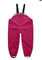Los niños de la PU impermeabilizan sobre los pantalones jadean impermeable multicolor del grueso de 0,15 milímetros