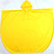 Lluvia reflexiva Poncho Yellow Waterproof Adult Raincoat de la impresión de encargo