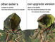 Poncho militar de nylon adulto del camuflaje de la capa de lluvia de la Rasgón-prueba ligera directa de la fábrica